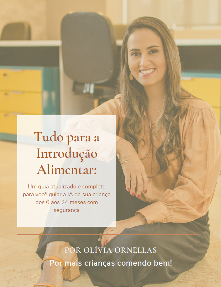 Capa do e-Book: Guia tudo para Introdução Alimentar
